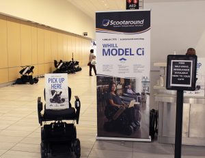 WHILL Trials Power Chair Service at Tampa International Airport